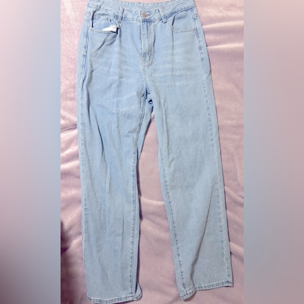 Baggy Blue Jeans Size L, 10/12